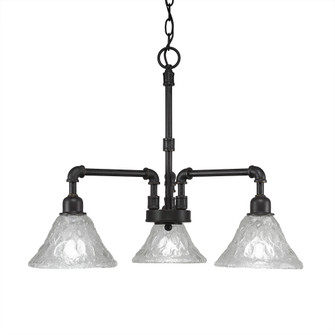 Vintage Three Light Chandelier in Dark Granite (200|283-DG-451)