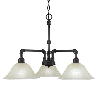 Vintage Three Light Chandelier in Dark Granite (200|283-DG-513)