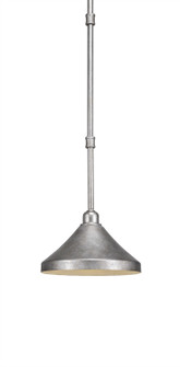 Vintage One Light Mini Pendant in Aged Silver (200|284-AS-418)
