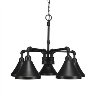 Vintage Five Light Chandelier in Dark Granite (200|285-DG-410)