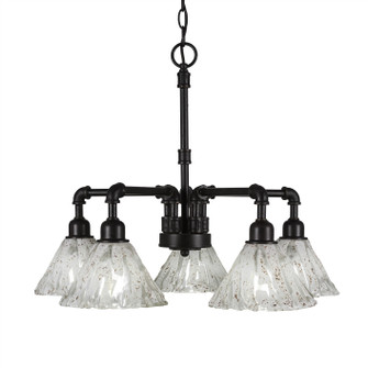 Vintage Five Light Chandelier in Dark Granite (200|285-DG-7195)