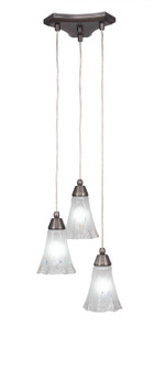 Europa Three Light Multi Light Mini Pendant in Brushed Nickel (200|28-BN-721)