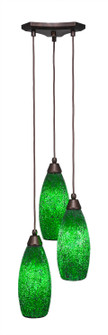 Europa Three Light Mini Pendant in Bronze (200|28-BRZ-5067)