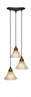 Any Three Light Mini Pendant in Bronze (200|28-BRZ-750)