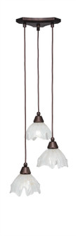 Europa Three Light Mini Pendant in Bronze (200|28-BRZ-755)