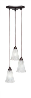 Europa Three Light Multi Light Mini Pendant in Dark Granite (200|28-DG-729)