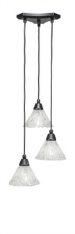 Europa Three Light Mini Pendant in Matte Black (200|28-MB-7195)