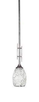 Uptowne One Light Mini Pendant in Aged Silver (200|320-AS-4165)