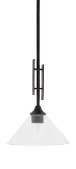 Uptowne One Light Mini Pendant in Dark Granite (200|320-DG-304)