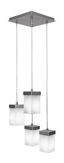 Nouvelle Four Light Cluster Pendalier in Graphite (200|3214-GP-531)