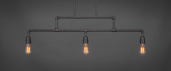 Vintage Three Light Bar in Dark Granite (200|333-DG-AT18)