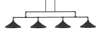 Vintage Four Light Bar in Dark Granite (200|334-DG-422)