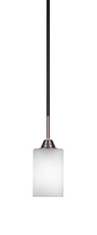 Paramount One Light Mini Pendant in Matte Black & Brushed Nickel (200|3401-MBBN-531)