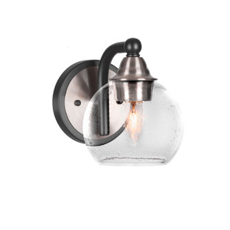 Paramount One Light Wall Sconce in Matte Black & Brushed Nickel (200|3421-MBBN-4100)