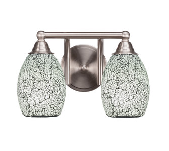 Paramount Two Light Bath Bar in Brushed Nickel (200|3422-BN-4165)