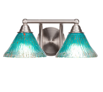 Paramount Two Light Bath Bar in Brushed Nickel (200|3422-BN-458)