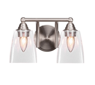 Paramount Two Light Bath Bar in Brushed Nickel (200|3422-BN-461)