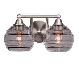Paramount Two Light Bath Bar in Brushed Nickel (200|3422-BN-5112)