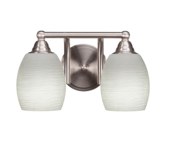 Paramount Two Light Bath Bar in Brushed Nickel (200|3422-BN-615)