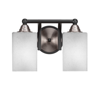 Paramount Two Light Bath Bar in Matte Black & Brushed Nickel (200|3422-MBBN-531)