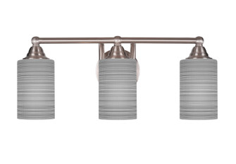 Paramount Three Light Bath Bar in Brushed Nickel (200|3423-BN-4062)