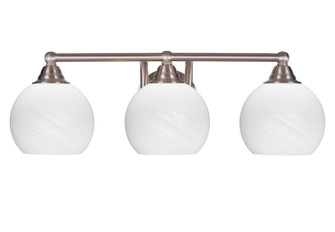 Paramount Three Light Bath Bar in Brushed Nickel (200|3423-BN-4101)
