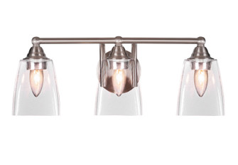 Paramount Three Light Bath Bar in Brushed Nickel (200|3423-BN-461)