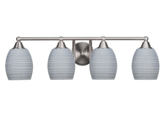 Paramount Four Light Bath Bar in Brushed Nickel (200|3424-BN-4022)