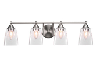 Paramount Four Light Bath Bar in Brushed Nickel (200|3424-BN-461)
