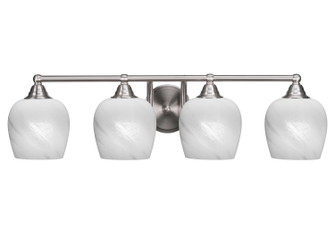 Paramount Four Light Bath Bar in Brushed Nickel (200|3424-BN-4811)