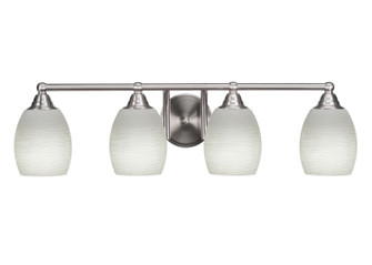 Paramount Four Light Bath Bar in Brushed Nickel (200|3424-BN-615)