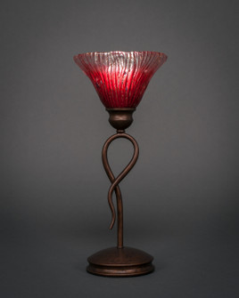 Leaf One Light Mini Table Lamp in Bronze (200|35-BRZ-756)