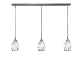 Any Three Light Linear Pendalier in Brushed Nickel (200|36-BN-4165)