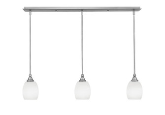 Any Three Light Linear Pendalier in Brushed Nickel (200|36-BN-615)