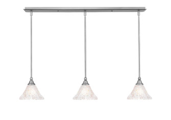 Any Three Light Linear Pendalier in Brushed Nickel (200|36-BN-751)