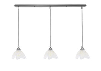 Any Three Light Linear Pendalier in Brushed Nickel (200|36-BN-755)