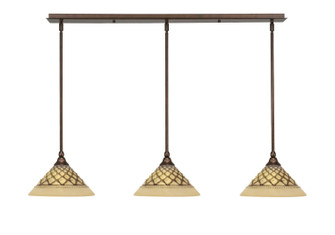 Any Three Light Linear Pendalier in Bronze (200|36-BRZ-7183)