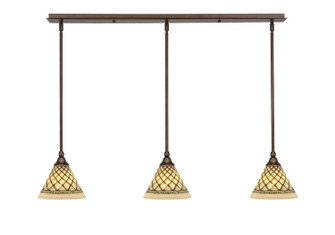 Any Three Light Linear Pendalier in Bronze (200|36-BRZ-7185)