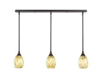 Any Three Light Linear Pendalier in Dark Granite (200|36-DG-406)