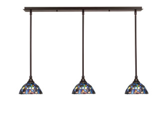 Any Three Light Linear Pendalier in Dark Granite (200|36-DG-9955)