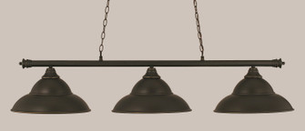 Oxford Three Light Bar in Dark Granite (200|373-DG-429-DG)