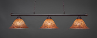 Oxford Three Light Bar in Dark Granite (200|373-DG-58319)