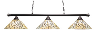 Oxford Three Light Bar in Dark Granite (200|373-DG-911)