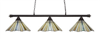 Oxford Three Light Bar in Dark Granite (200|373-DG-934)
