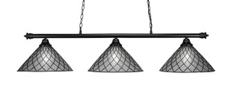 Oxford Three Light Bar in Matte Black (200|373-MB-918)