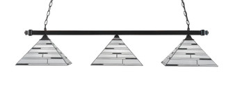 Square Three Light Bar in Black Copper (200|403-BC-952)