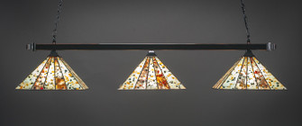 Square Three Light Bar in Black Copper (200|403-BC-956)