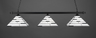 Square Three Light Bar in Matte Black (200|403-MB-952)
