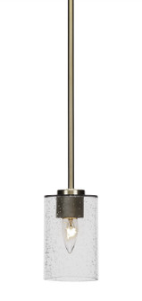 Atlas One Light Mini Pendant in New Age Brass (200|4501-NAB-300)