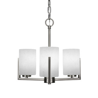 Atlas Three Light Chandelier in Graphite (200|4503-GP-310)